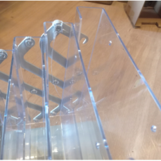 Postkort står med 5 A4 hyller, UZENTEPS0100 DISPLAY UPDATE