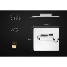 Lampe de plante Araignée Farmer SF1000D, Samsung LM301B 100W, diodes 60x60cm