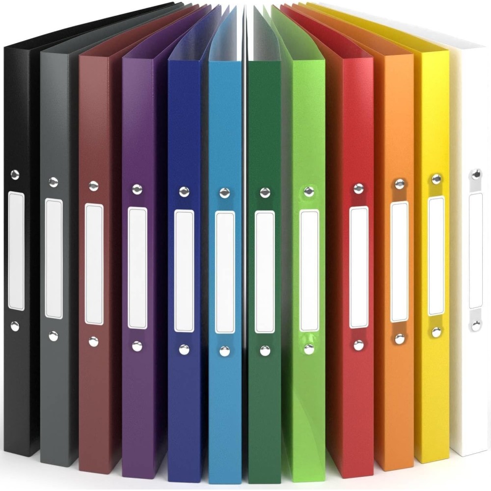 Acropaq 12 Rings A4 A4 Ring Organizer for Office og School Documents