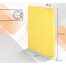 Acropaq, A4-2-format, 10 ringer, 1,5 cm Ridge