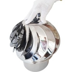 A rotating Generic fireplace cover, stainless steel stainless steel