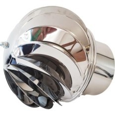 A rotating Generic fireplace cover, stainless steel stainless steel