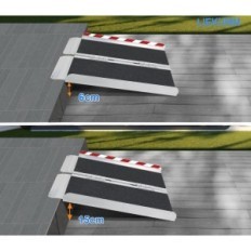 Liekumm aluminium kørestol foldning 60x72 cm