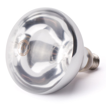 Infrared light bulb for E27...