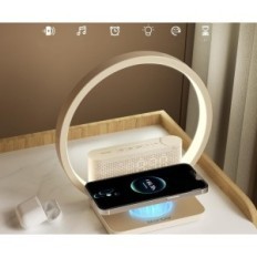 bLONBAR Night lamp s budilicom i 10W bežični punjač