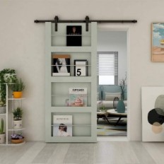 CCJOH skaidrių slankikliai 274 cm volai ir ritinėlį