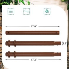 Bathonly Podwieszany Fotel Hammock Caribbean z Belką do 150 kg, Powystawowy