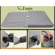 Sleeping Mat Kingcamp Camping til 2 personer 201x141x15 cm Komfortabelt og Lys