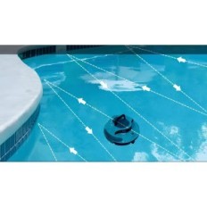 Used Poolpure RPC100A basin robot 5000mAh IPX8 Automatic vacuum cleaner for cleaning the pool