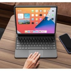 Earto Keyboard Case for iPad Pro 12.9 (M2, 2024), 7 RGB, Magnetic, QWERTY