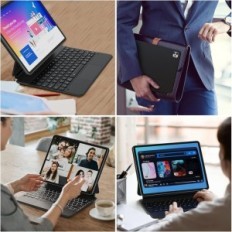 Brugt Doohoek DJC-MC12.9 Case med tastatur og stabler til iPad Pro