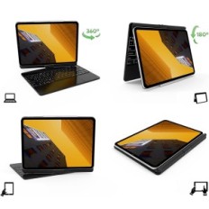 Magnetyczne etui z klawiaturą SENGBIRCH dla iPad Pro 12.9, czarne Używany