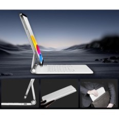 Caso usado com o teclado do Ninmin para iPad 11 / 10.9 geração, Azerty Bluetooth