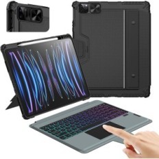 Caso usato con Nillkin TrackPad su iPad Pro 12.9 "Qwertz
