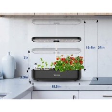 Yoocaa IGS-20 12, 40x18x8,5cm Pflanzensystem, bis zu 19,4 Zoll, schwarz verwendet