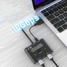 Bytt KVM YouTinghdav C201, 100W, 5V, 7.5 x 6 x 1 cm