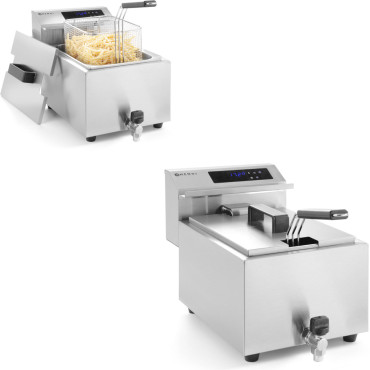 Friteuse avec panneau...