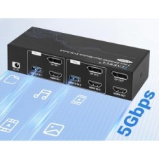 Tcnewcl lüliti KS925T KVM HDMI DP USB 5V mittetäielik komplekt