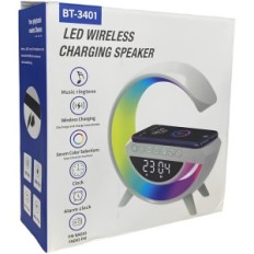 Vækkeur med lys og Bluetooth-højttaler, Intelligent LED-bordlampe