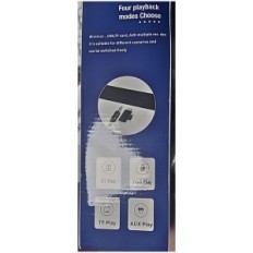 Reloj despertador con altavoz de luz y bluetooth, lámpara de mesa LED inteligente