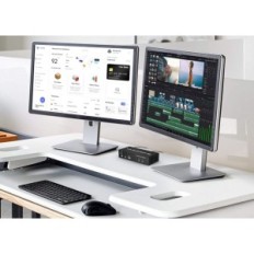 DisplayPort KVM Switch Dual Monitor 4K 60Hz Rozšírené zobrazenie