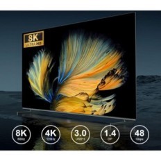 KVM DisplayPort USB 3.0 8K Skift til 60 Hz 2 skærme til 4 computere 8k ved 60 Hz 4k ved 144 Hz