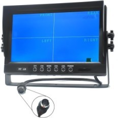 Monitor de cámaras al por menor de pararsey 9 '' 800480HD de Pararsey 9 ''