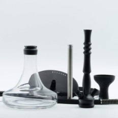 A set of glass water pipes KITOSUN Elegant smoking water pipes with a spectacular design