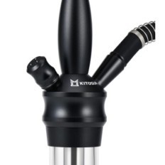 Un set di tubi dell'acqua di vetro Kitosun Elegante tubi per il fumo di fumo con un design spettacolare