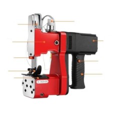 MXBAOHENG GK9-890 Machine à coudre, rouge, utilisé