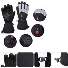 Guantes de calefacción Sol será de 7,4V 2200 MAH Tamaño M calienta los guantes de invierno con las baterías