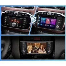Autoradio Hikity A3023A4 voor Fiat, Android CarPlay + Recounderion Camera