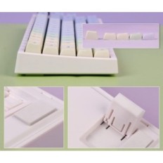 Epomaker TH66 Pro karstā pārnešanas RGB TRI-MODE Mehāniskā spēļu tastatūra
