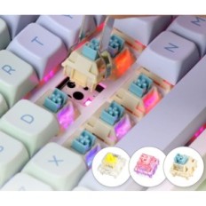 EPOMAKER TH66 PRO Hot Swappable RGB Tri-Mode Μηχανικό πληκτρολόγιο παιχνιδιού που χρησιμοποιείται