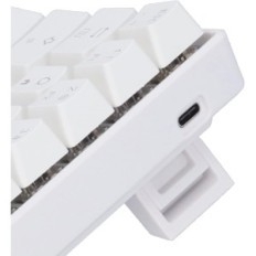 Mechanische Tastatur mit einem Draht, mk21 tragbarer ergonomischer RGB für Spiele