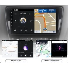 Bilradio EouyT Stereo 9 tommers berøringsskjerm GPS-navigasjon for Opel Karl Vinfast Fadil 2017-2020