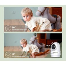 Bonoch Camera BBM01 / BBM03 / BBM05, Nanny elettronica, 720p, Zoom 4x Usato