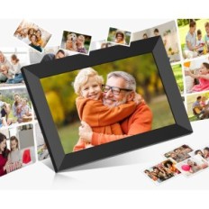 Digital Photo Frame Frame 102K WiFi 10,1 collu HD IPS 1280 x 800 32 GB bojāts