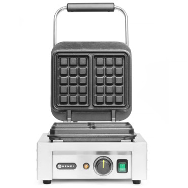 Professionell våffelmaskin Stor Grille 2 Waffles Brussels 2200w