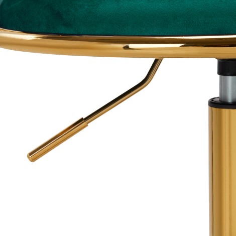 4Rico Drehstuhl QS-GW01G Grün — Detailaufnahme Griff