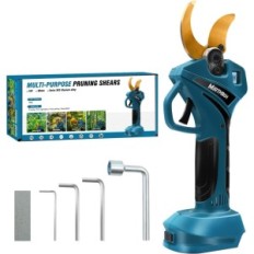 Sekator Elétrico Mirthbuy 18V Wireless Sekator para aparar ramo e arbustos, usado