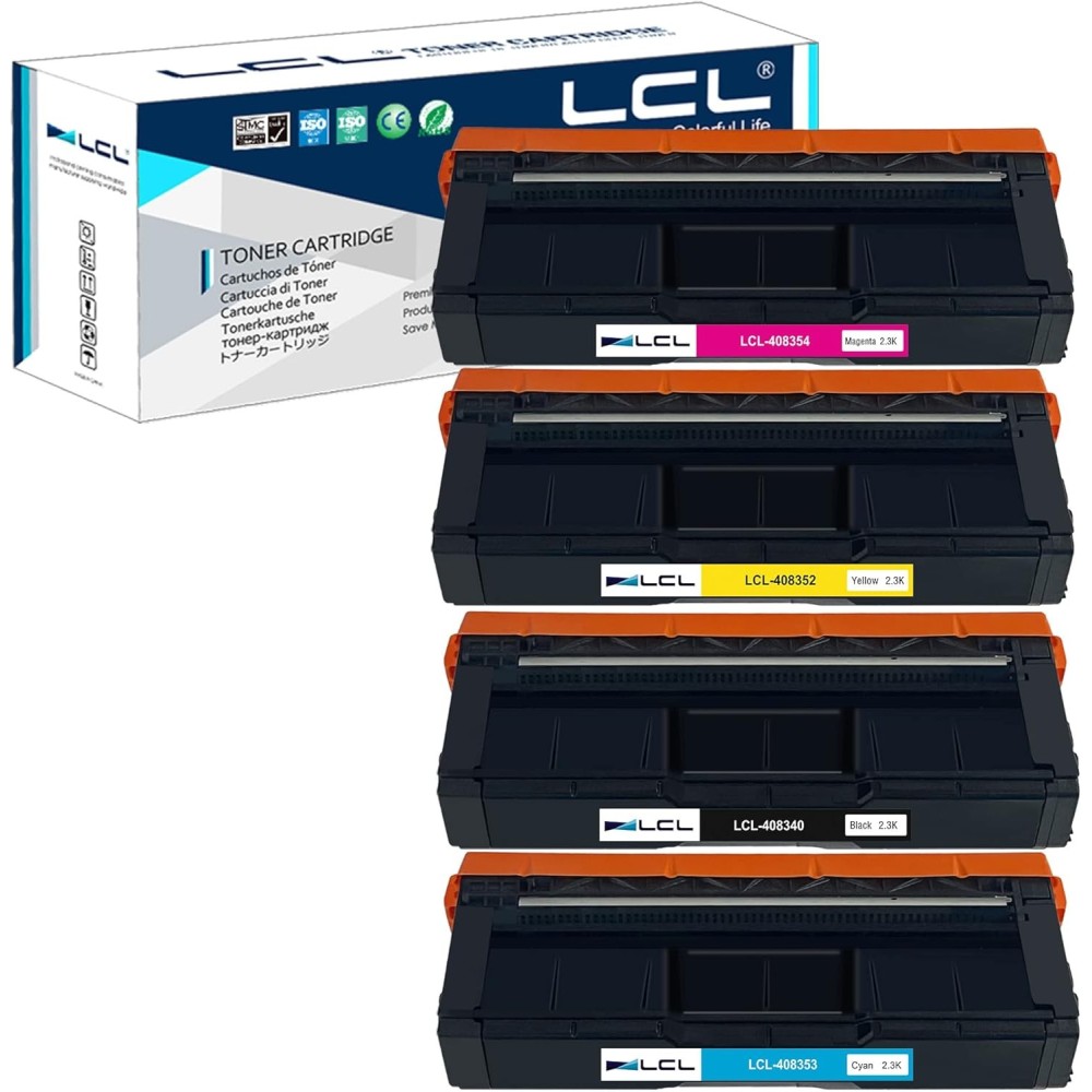 Lcl toner kompatibilní s 408340 408353 408354 408352, použitý