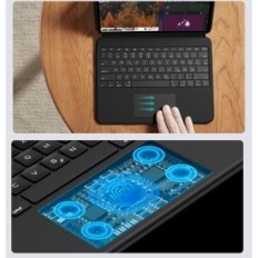 ESR klávesnica puzdro, Qwertz, pre iPad Pro 13 palcov (M4) 2024, čierna