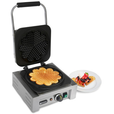 Profesionalna waffle rosette 5 waffles heart wed. 215mm 2200W