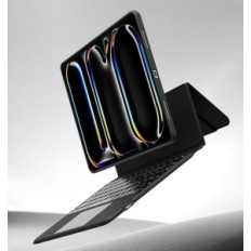 Etui ESR billentyűzet, QWERTZ, iPad Pro 13 hüvelyk (M4) 2024, fekete