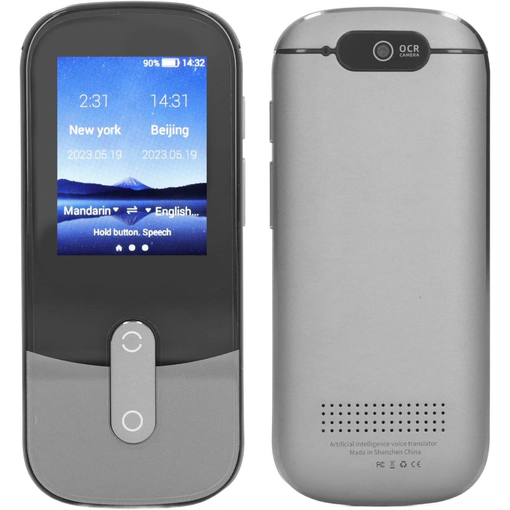 Voice Translator Yuyte 2,4-inch TFT-scherm 119 Talen Elektronische Vertaler Spraak met aanraakscherm