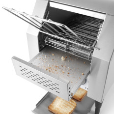 Egyetlen 1240W színházi kenyérpirító