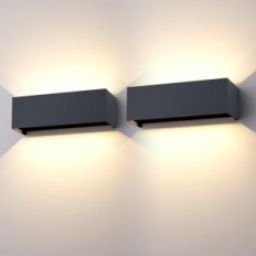 Žárovka Klighten A310 / 3-3000K, 30 W, IP65, antracitová barva, 2 ks.