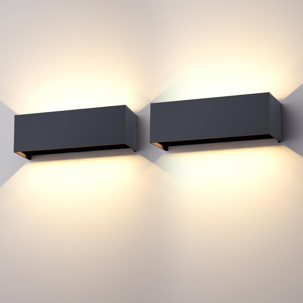 Żarówka Klighten A310/3-3000K, 30 W, IP65, kolor antracytowy, 2 szt.