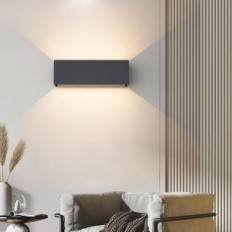 Bombilla Klighten A310 / 3-3000K, 30 W, IP65, color antracita, 2 piezas.